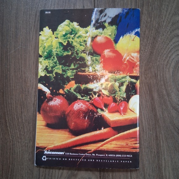 Vintage The Juiceman Fresh Juice Recipes & Menu Planner Cookbook Booklet - Picture 4 of 5